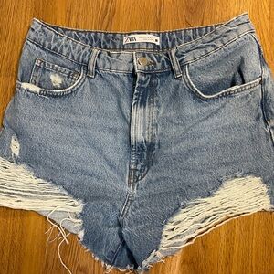 Zara jean shorts